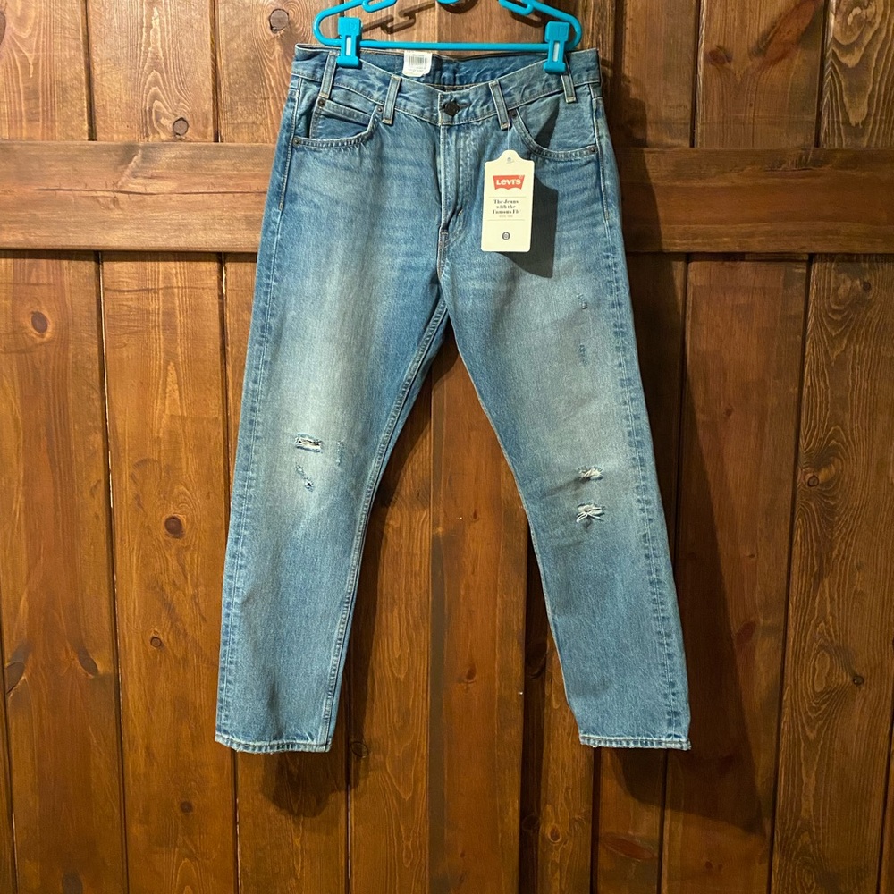 Levi's Orange Tag 505c Cropped Jeans
